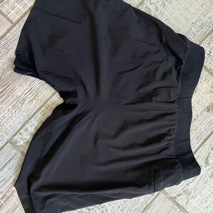 lululemon athletica Black Athletic Shorts 9 in Inseam with liner